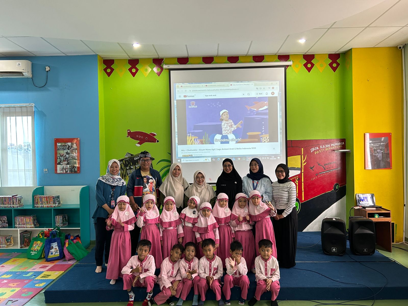 Wisata LiterAsyik Ke Perpustakaan Jakarta Timur Bersama PAUD Alquran Nurus-Syifa